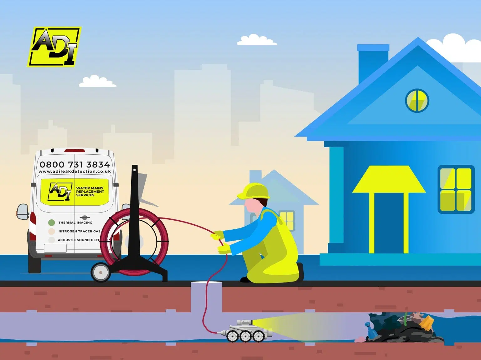Drainage CCTV Surveys & Investigations Wimbledon